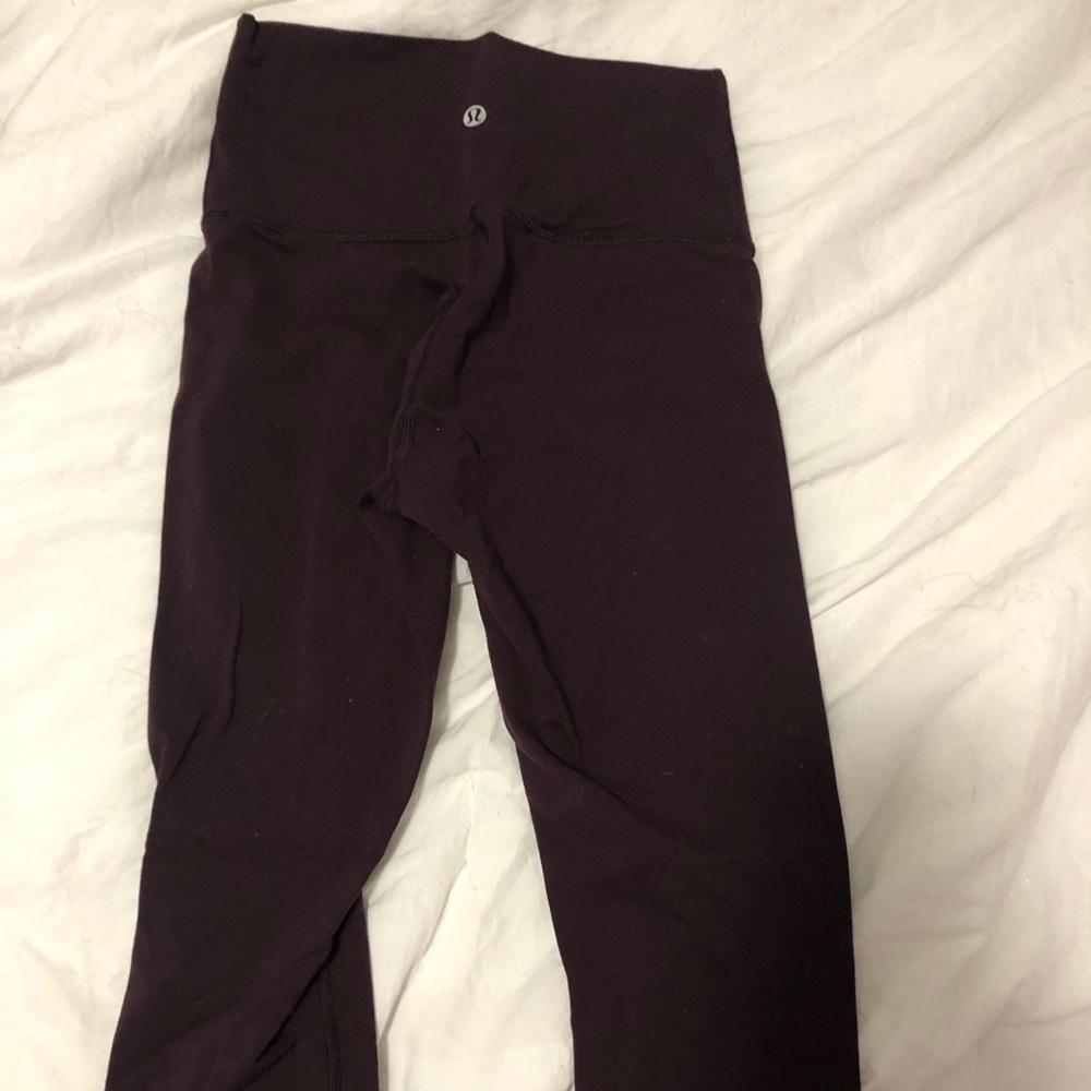 Maroon Lululemon pants
